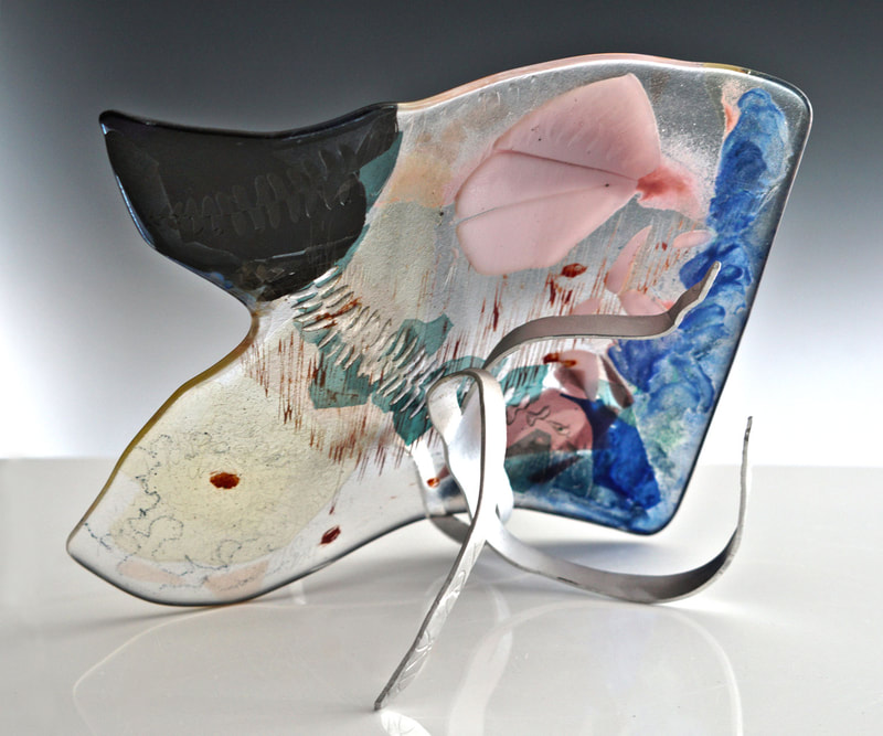 Art glass sculpture:
Fern
Susan Bloch