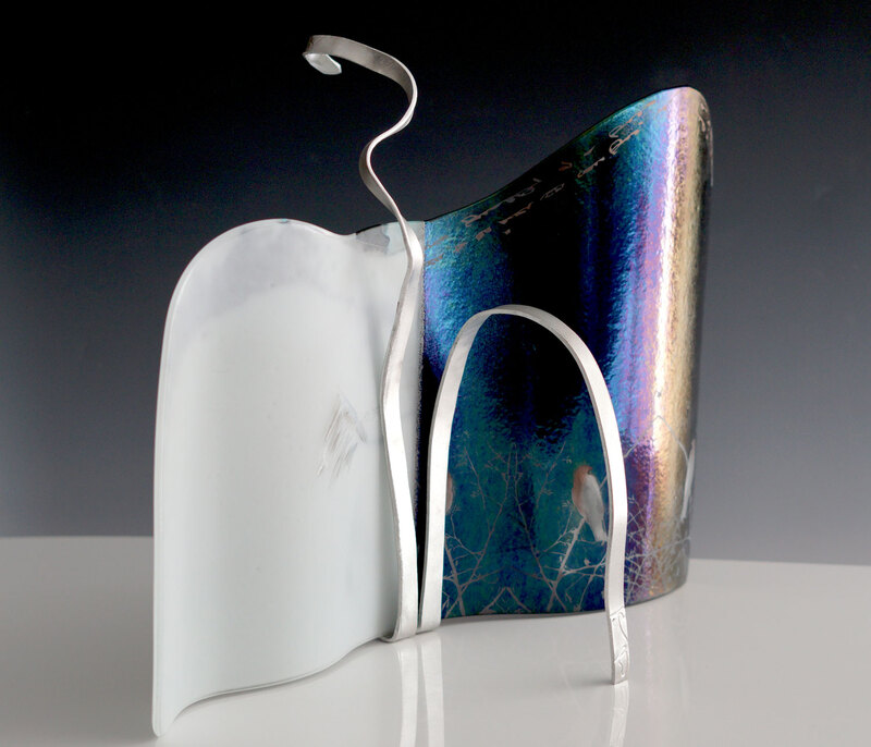 Glass sculpture back:
Night to Day
Susan Bloch